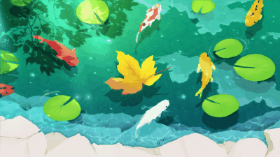 锦鲤池 动态壁纸 - 动态壁纸 - 致美化 - 漫锋网