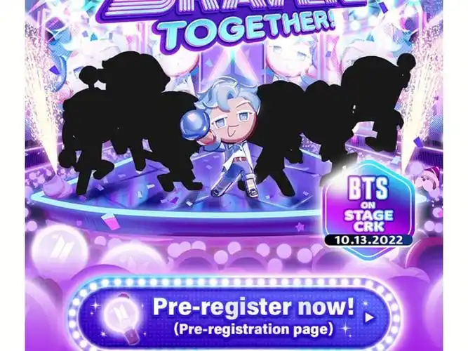 姜饼人王国xbts防弹少年团联名事前登录