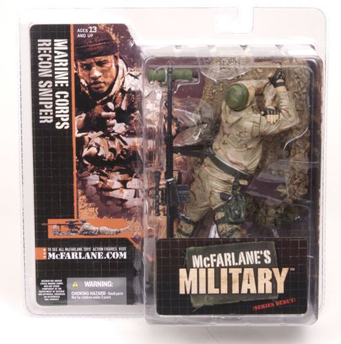 【孩仕宝】玩具模型 麦克法兰 infantry 沙漠 特种兵 狙击手 兵人