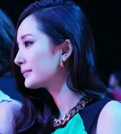 其实,许多明星都属于正脸美女,她们的侧脸都不很完美
