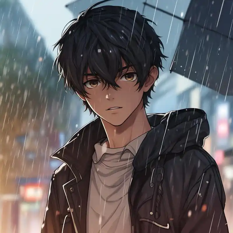 92孤独动漫男生,伤感中的绝望之美90 在动漫的世界里,总有那么