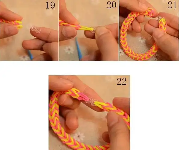 浙江金华韩版大25格diy彩虹橡皮筋织机硅胶手工编织手链益智玩具厂家