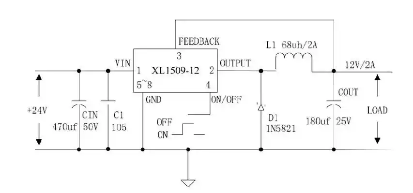 xl1509-12e1华为5g基站电源管理ic是一款单芯片异步降压电源ic,xll