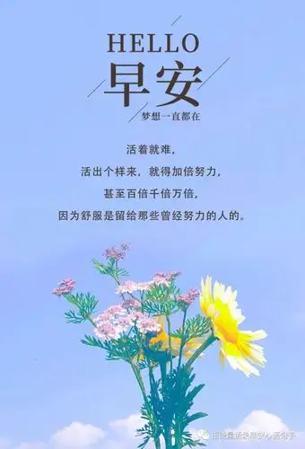 12月28日早安心语|微信早安问候语图片,早安正能量语录励志句子