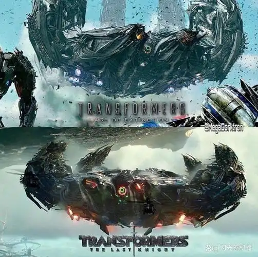 《变形金刚4:绝迹重生》猎手禁闭和他的骑士飞船knight ship