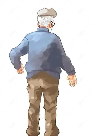 老爷爷边框图片-老爷爷卡通图案-90png图库