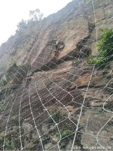 边坡防护中的柔性主动边坡防护网你了解多少?
