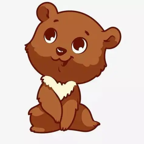 呆萌可爱小熊简笔画 呆萌可爱小熊简笔画卡通画