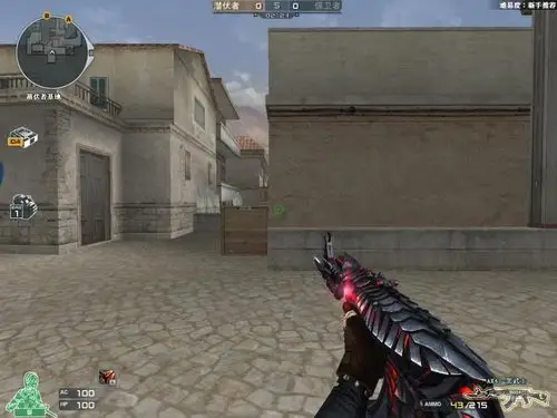 穿越火线:英雄级武器ak47黑武士,设计精致,玩家:"霸气ak"!_游戏