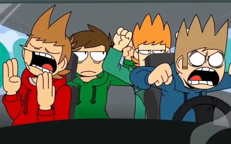【eddsworld/fnf】循环7分钟 tord and tom car driver fnf_哔哩哔哩