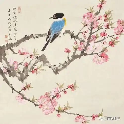 这些国画,淡雅清丽,诗意悠然!