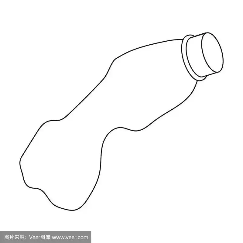 垃圾和垃圾符号库存矢量插图.