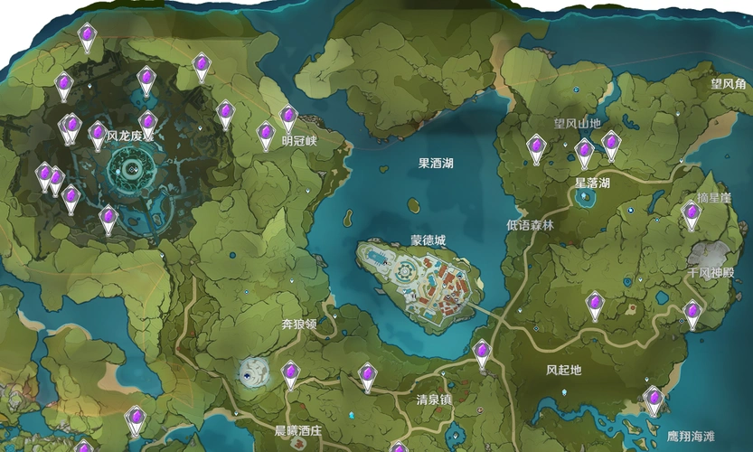 原神电气水晶怎么挖 地图分布位置大全