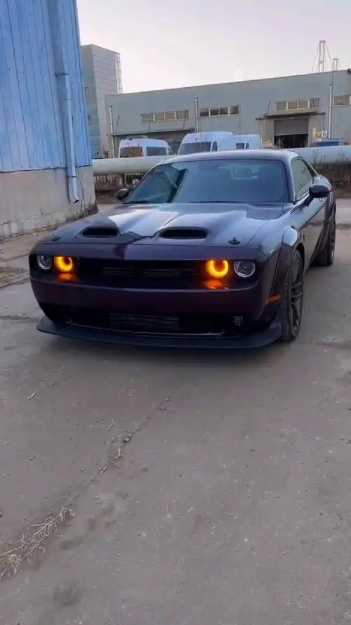 感受一下道奇地狱猫的冷启动-度小视