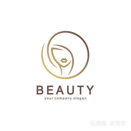 美容院, 美发沙龙, 化妆品矢量标志设计