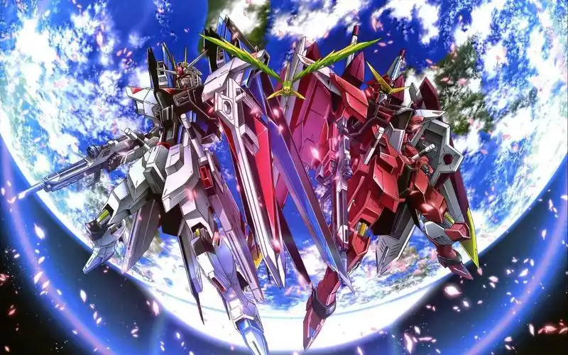 「高达seed」vestige 强袭自由首次登场～新版画面配上老版bgm 超燃!