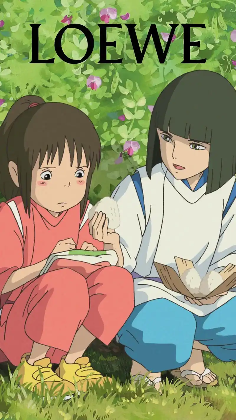 千与千寻 #插画 #治愈系 #原创插画 #loewe罗意威 - 抖音