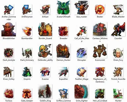 【新提醒】经典欧美游戏icon合集(42m) - ui素材 cgink美术资源网