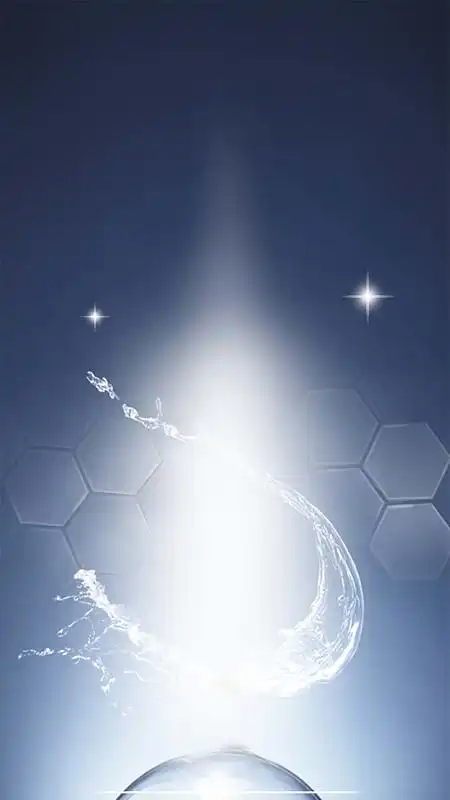 商业光束水珠梦幻psd分层h5背景素材
