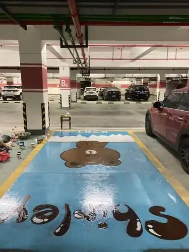 整个车库最靓的车位萧山一姑娘的手绘作品网友看完心动了