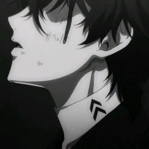 头像黑暗系男生失望冷漠绝望动漫