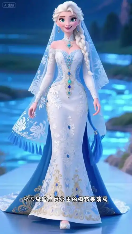 艾莎公主的夏日新装