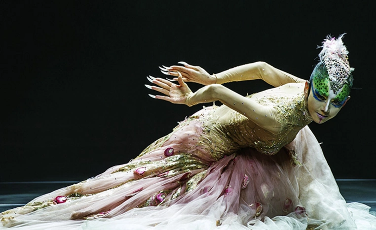 为孔雀舞而生的杨丽萍,每一场演出,每一个造型都很惊艳