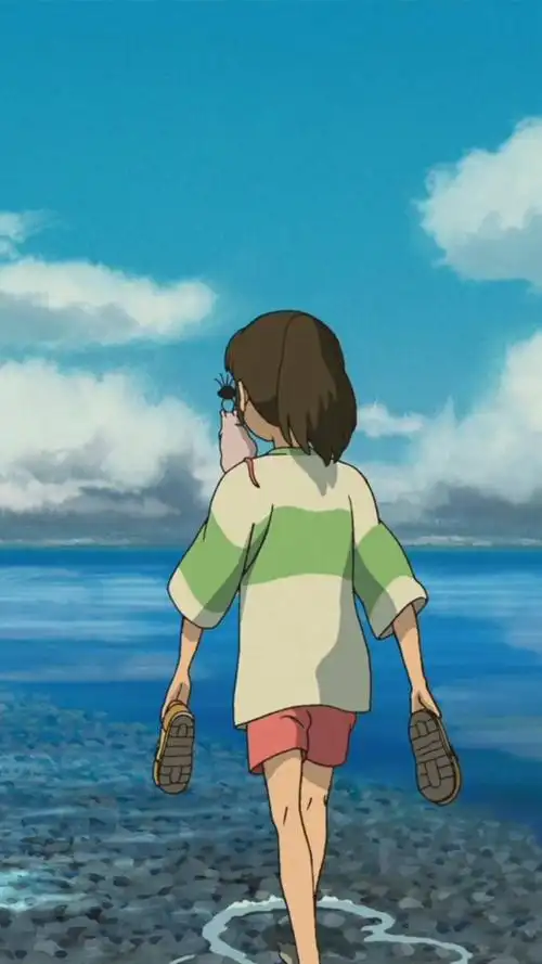 宫崎骏千与千寻锁屏,高清图片,手机锁屏桌面-壁纸族
