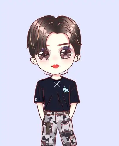 陆柯燃q版头像可爱头像