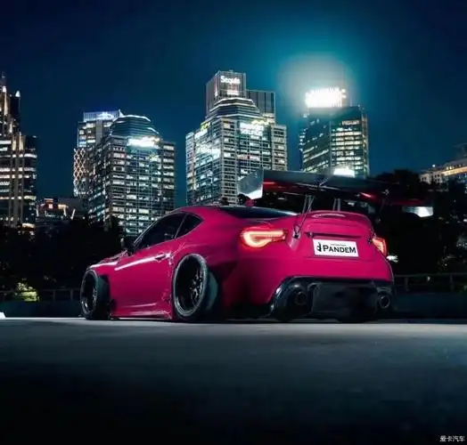 丰田86改装airbft气动低趴宽体姿态-爱卡汽车网论坛