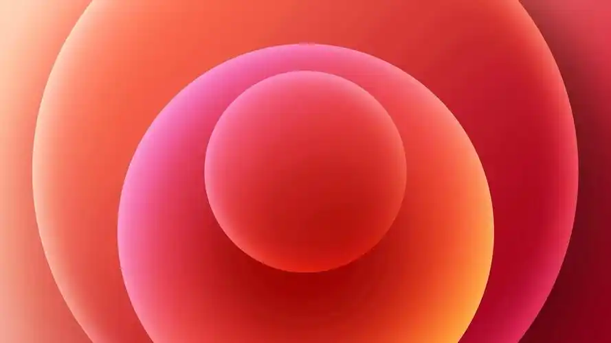 iphone 12红色高清壁纸