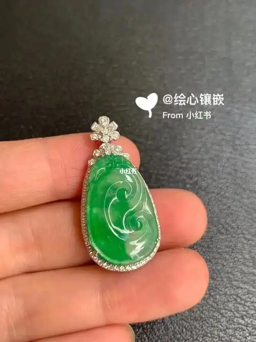 如意吊坠|绘心镶嵌