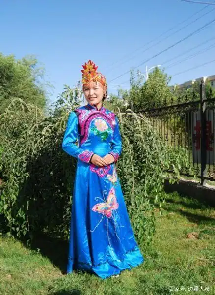 新疆的锡伯族美女