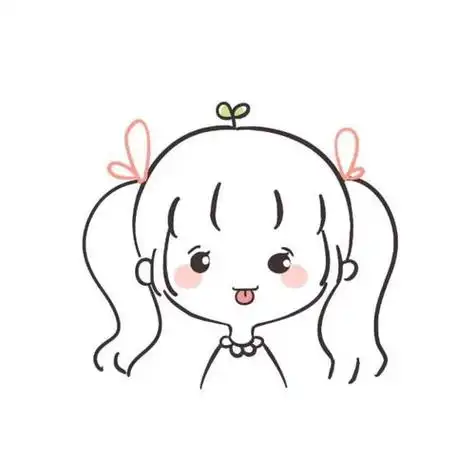 可爱女孩简笔画卡通可爱女孩简笔画卡通颜色