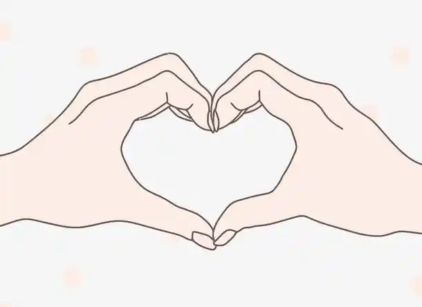 元素搜索 > 矢量爱心手势关键词 : 手势,爱心,比心,png素材,png素材