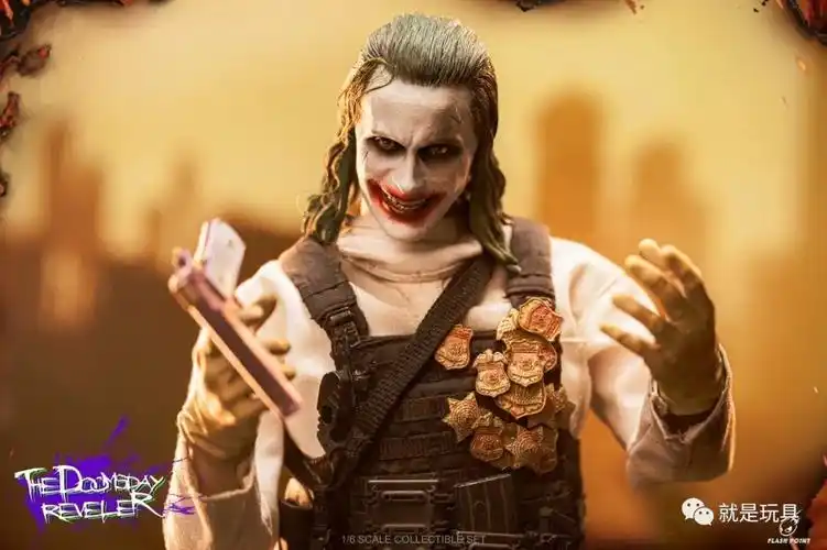 闪点扎导版正义联盟小丑头戴荆棘王冠的殉道者joker