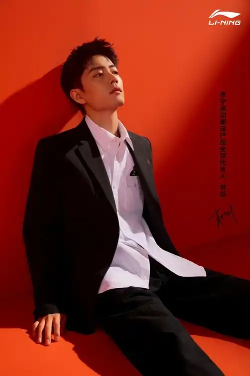 肖战李宁运动潮流产品全球代言人##肖战