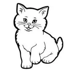 简笔画猫 简笔画猫图片