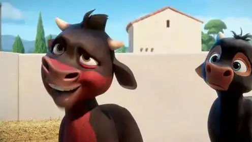 公牛历险记:小牛们都想被选上参加人牛大战