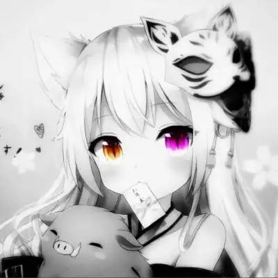 苏柒:异瞳少女动漫图片,请注意查收_卡通动漫头像_我要个性网