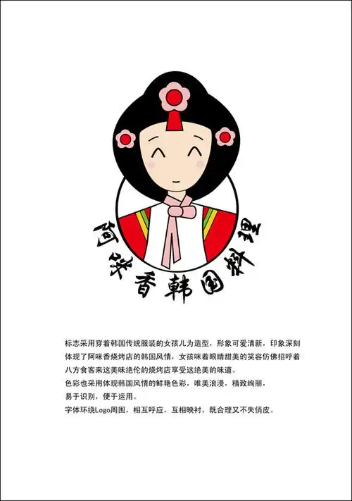 威客作品第242号_阿咪香韩国料理logo设计_任务中国威客网_logo,vi
