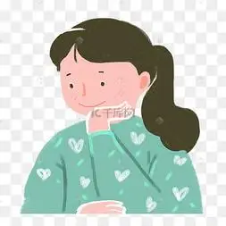 托着下巴的小女生下载 png下载psd小熊睡衣情侣头像男下载 png下载psd