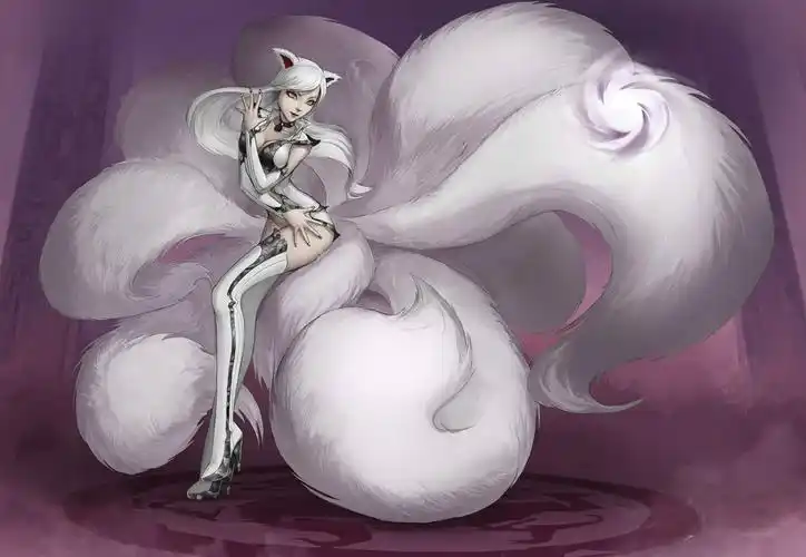 求一张lol九尾妖狐的壁纸!详细在补充里!