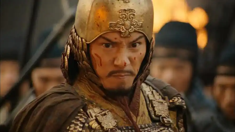 张震——赤壁2截图,捕获一只戎装奶凶奶凶的九妹