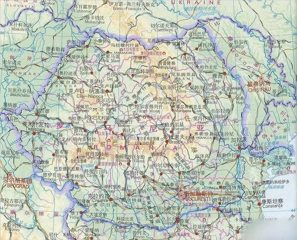 罗马尼亚有成为大国的潜质吗[云喝酒]:  地形多样:平原到高山,大海到