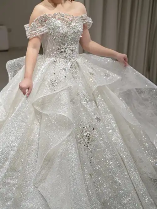 百万私藏78仙女的钻石星光婚纱也太美了吧60