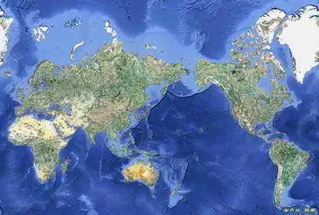 世界地图卫星地图_360图片