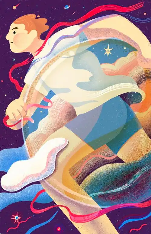 奔跑吧～少年|插画|商业插画|jeeq - 原创作品 - 站酷 (zcool)