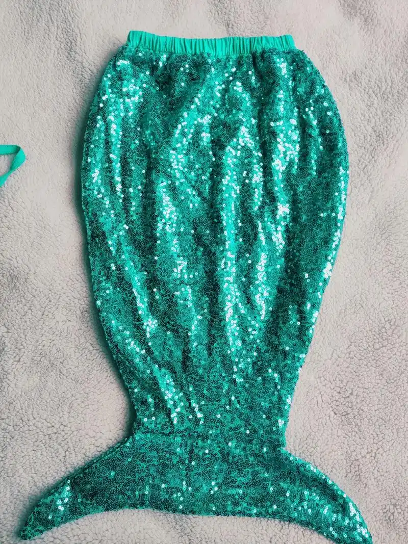 美人鱼套装#缝纫日常 #百天照服装自己做 #做衣服 #手工缝 - 抖音