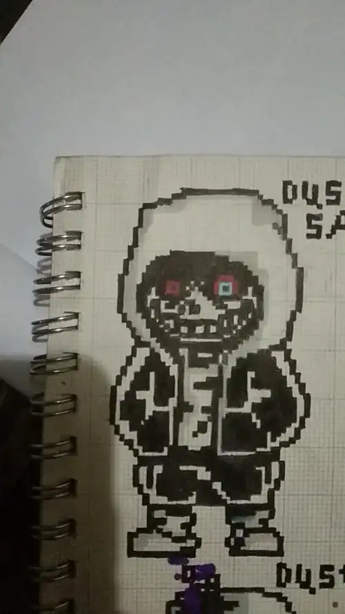 sans同人像素画